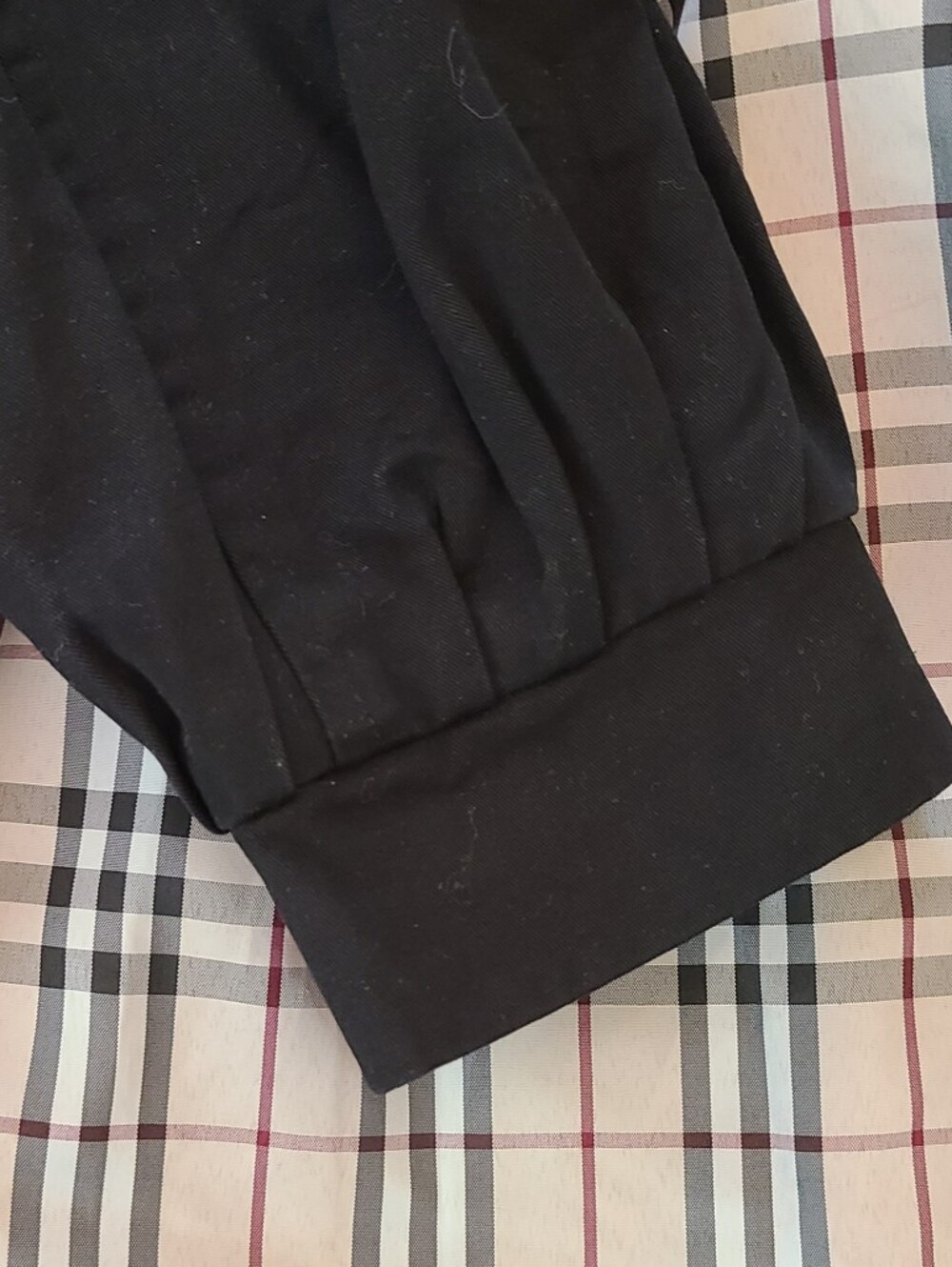 Only Black Collared Button-Front Coat With Hood - Picture 4 of 4